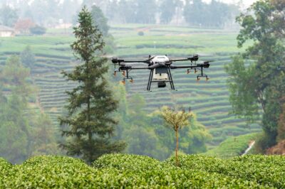 Future of Farming: Agricultural Drones & Technology