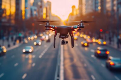 Unlocking Efficiency: Traffic Monitoring Drones Revolutionize Transportation