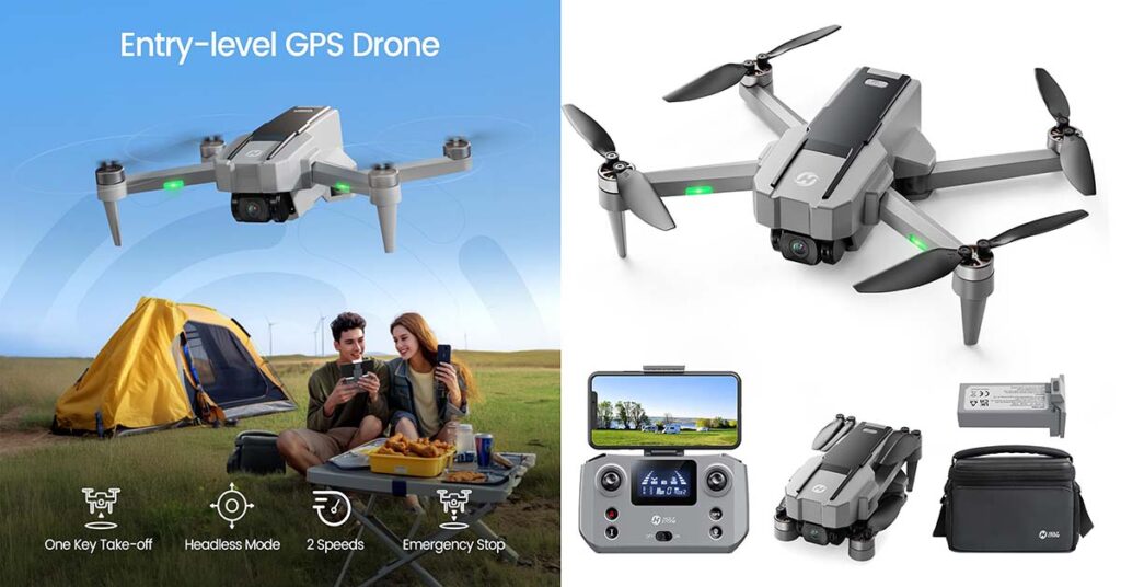 The Holy Stone HS440G drone delivers a powerful blend of 4K camera quality, GPS stability, and beginner-friendly controls, making it an excellent choice for new pilots and travel creators.