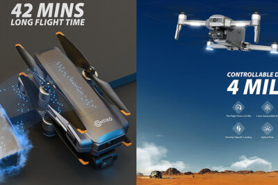 Contixo F33 Professional Drone Review: 4K Camera, GPS & 42-Min Flight